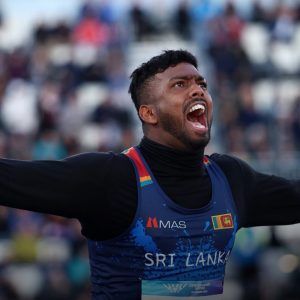 Rumesh Tharanga Makes History with Javelin Gold..!